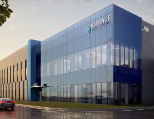 A rendering of Vantage Data Center's OH1.